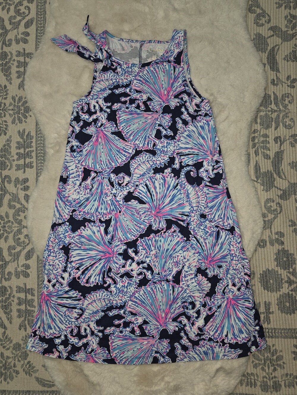 Lilly Pulitzer XXS Luella Swing Shift Dress Cotton Womens